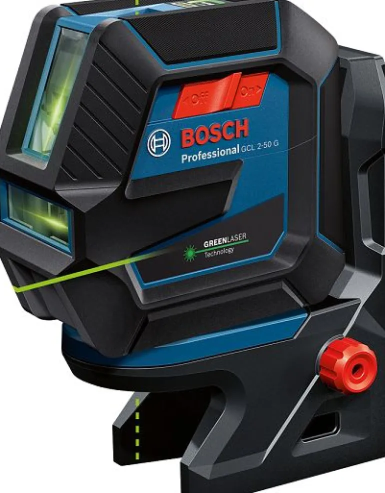 BOSCH LASER KRZYŻOWY GCL 2-50 G ZIELONY +UCHWYT RM 10