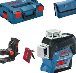 BOSCH LASER LINIOWY 3-PŁASZCZYZNOWY GLL 3-80 C + BM 1 + L-BOXX