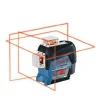 BOSCH LASER LINIOWY 3-PŁASZCZYZNOWY GLL 3-80 C + UCHWYT BM 1 + L-BOXX