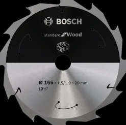 BOSCH PIŁA STANDARD WOOD ACCU 165x20x12z