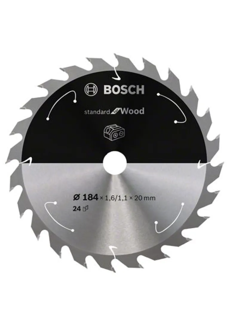 BOSCH PIŁA STANDARD WOOD ACCU 184x20x24z