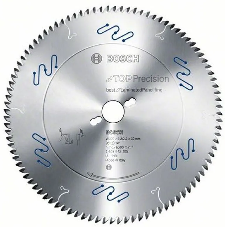 BOSCH PIŁA TARCZA PILARSKA TOP PRECISION BEST FOR LAMINATED 350 x 30 x3,5 mm, 108