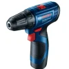 BOSCH WIERTARKO-WKRĘTARKA 12V 30/14Nm 2x2,0Ah LI-ION WALIZKA GSR 120-LI