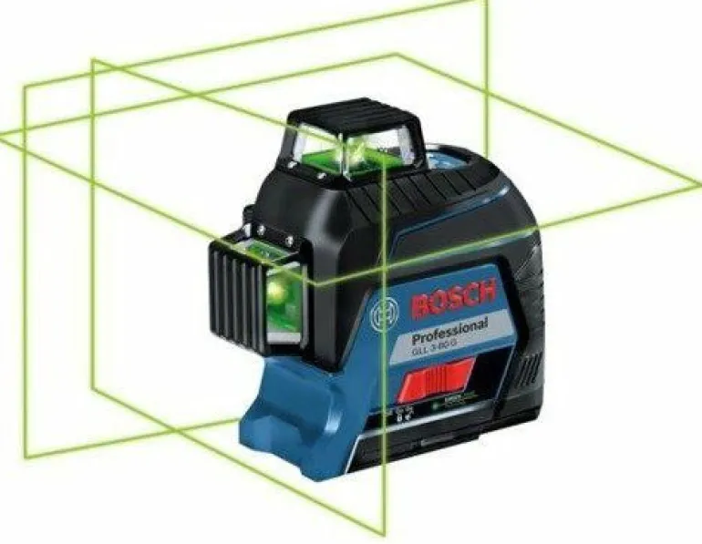 BOSCH.LASER GLL 3-80 G ZIELONY WALIZKA