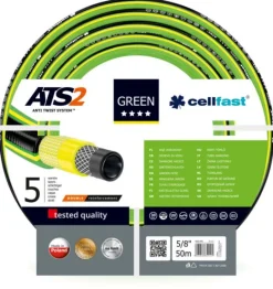 CELLFAST WĄŻ OGRODOWY GREEN ATS2 ROZMIAR: 5/8" DŁUGOŚĆ: 50m