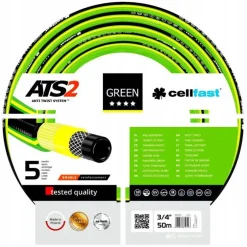 CELLFAST WĄŻ OGRODOWY GREEN ATS2 ROZMIAR: 3/4" DŁUGOŚĆ: 25m