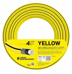 CELLFAST WĄŻ OGRODOWY YELLOW ROZMIAR: 3/4" DŁUGOŚĆ: 50m