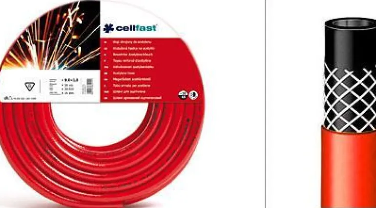 CF.WĄŻ DO ACETYLENU 9,0x3,0 60mb