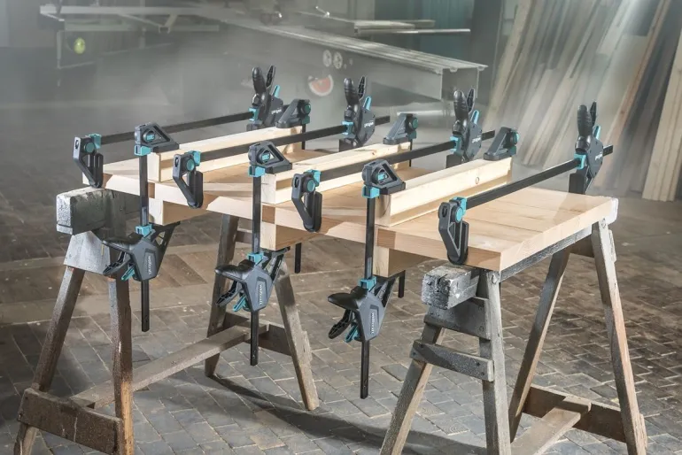 Ścisk jednoręczny Wolfcraft PRO MAX 700 mm