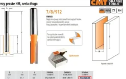 CMT FREZ PROSTY DŁUGI HM D=12 I=31,7 L=60 S=8