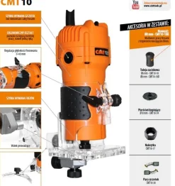 CMT FREZARKA DO KRAWĘDZI 550W