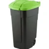 CURVER KOSZ NA ODPADY CZARNY 110L /POKRYWA ZIELONA