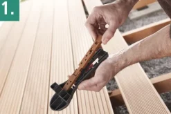 Łącznik do niewidocznych połączeń tarasu Wolfcraft [100 szt.]