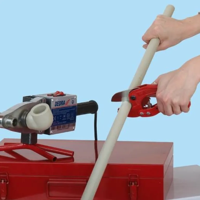 DEDRA ZGRZEWARKA DO RUR PVC PLASTIKOWYCH 800W/1500W DED7515