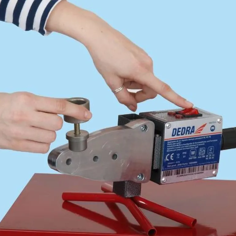 DEDRA ZGRZEWARKA DO RUR PVC PLASTIKOWYCH 800W/1500W DED7515