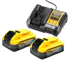 DEWALT ŁADOWARKA DCB1104 +2x5,0Ah POWERSTACK DCB1104H2