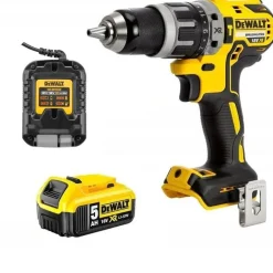 DeWalt DCD796P1 - ładowarka DCB1102 + akumulator DCB184 - brak walizki