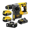 DEWALT MŁOT WIERCĄCO-KUJĄCY SDS-PLUS 18V 2,1J 2 x 5,0Ah XR LI-ION BEZSZCZOTKOWA + UCHWYT DCH274P2T