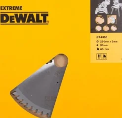 DEWALT PIŁA TARCZ.250x30mmx60z