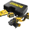 DEWALT SZLIFIERKA KĄTOWA 54V FLEXVOLT 230mm 2x9,0Ah DCG460X2