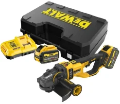 DEWALT SZLIFIERKA KĄTOWA 54V FLEXVOLT 230mm 2x9,0Ah DCG460X2