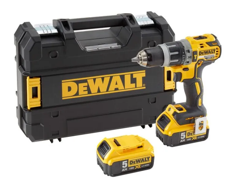 DEWALT WIERTARKO-WKRĘTARKA UDAROWA 18V 70/27Nm 2x5,0Ah LI-ION BRUSHLESS WALIZKA TSTAK DCD796P2