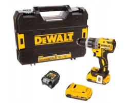 DEWALT WIERTARKO-WKRĘTARKA UDAROWA 18V 70/27Nm 2x2,0Ah LI-ION BRUSHLESS WALIZKA TSTAK DCD796D2