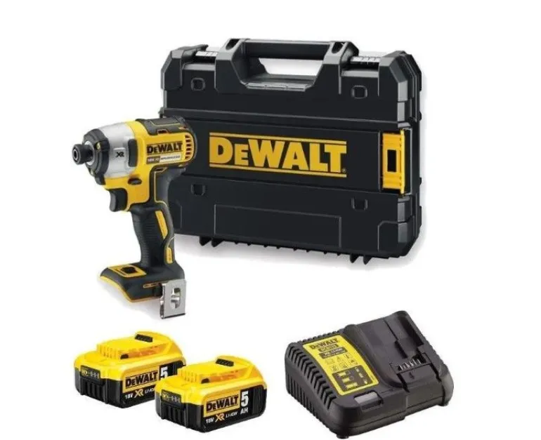 DEWALT ZAKRĘTARKA UDAROWA 18V 205Nm 3-BIEGI 2x5,0Ah LI-ION BRUSHLESS DCF887P2