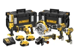 DEWALT ZESTAW COMBO 18V 6 - ELEMENTOWY + 3 x 5,0Ah + 2x DS300 DCK623P3