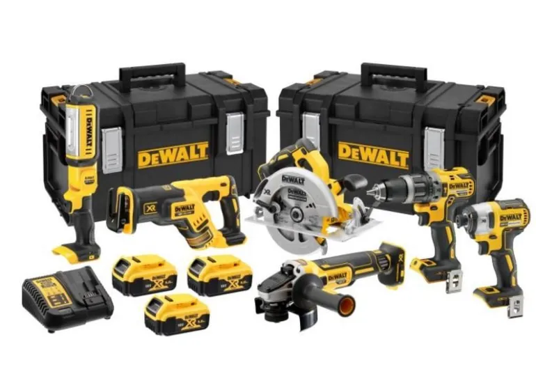 DEWALT ZESTAW COMBO 18V 6 - ELEMENTOWY + 3 x 5,0Ah + 2x DS300 DCK623P3