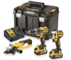 DEWALT ZESTAW COMBO 18V DCK383P2T (DCD796+DCF887+DCG412) 2x5,0Ah TSTAK