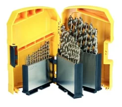 DEWALT ZESTAW WIERTEŁ HSS-G DO METALU 29szt. W KASECIE TOUGH CASE