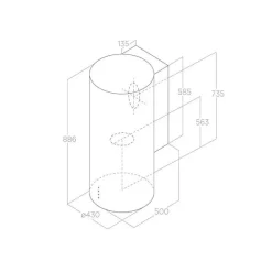 Elica TUBE PRO IX/A/43