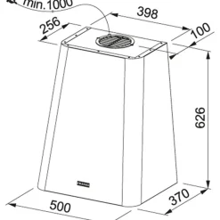 FRANKE SMART DECO FSMD 508 BK 335.0528.006
