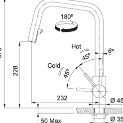 FRANKE STUDIO KUBUS PULL-OUT SPRAY 115.0529.207