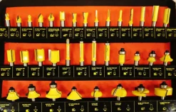 FREZY KSZTAŁTOWE ŁOŻYSKOWANE 35cz./SILVER