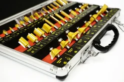 FREZY KSZTAŁTOWE ŁOŻYSKOWANE 35cz./SILVER