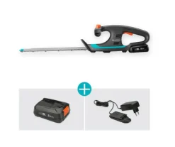 GARDENA Akumulatorowe nożyce do żywopłotu EasyCut 40/18V P4A – 14733-20