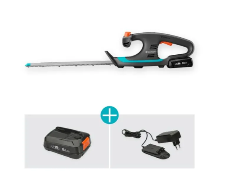 GARDENA Akumulatorowe nożyce do żywopłotu EasyCut 40/18V P4A – 14733-20