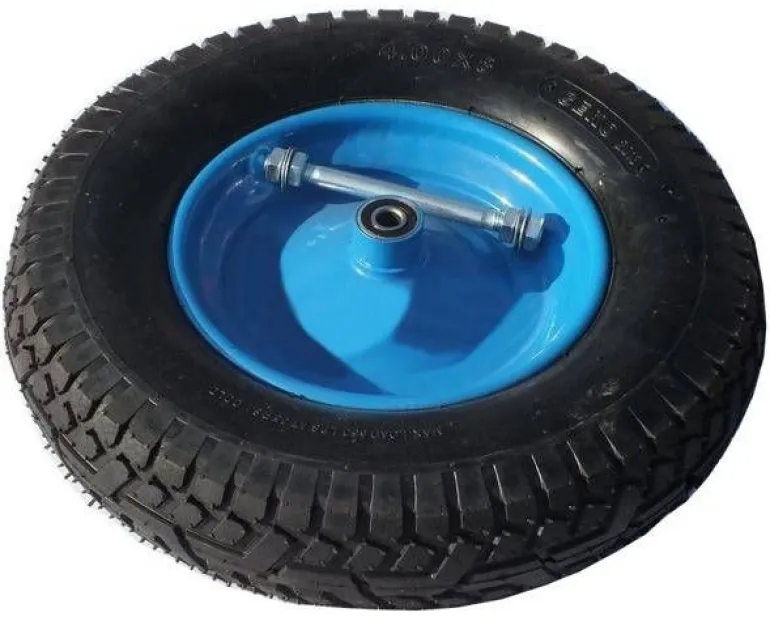 GEKO KOŁO DO TACZKI 4.00-8 6PR (FELGA NIEBIESKA)