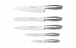 GERLACH.ZESTAW NOŻY W BLOKU 5szt. MODERN BIAŁY