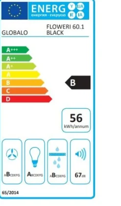 GLOBALO Floweri 60.2 Black