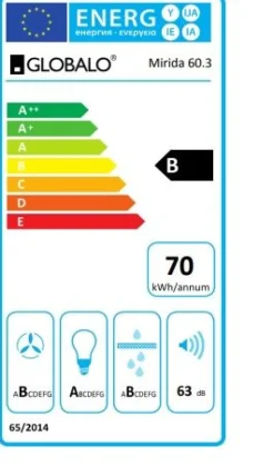 Globalo Mirida 60.3 BLACK/BL