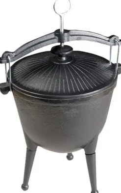 GRILL ŻELIWNY KOCIOŁEK MYŚLIWSKI MG629