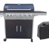 GRILL GAZOWY DEKRAFT ( NEVADA XXL 6+1 ) (12,6 +2,5 kW) ruszt żeliwny + pokrowiec