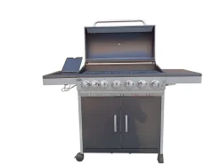 GRILL GAZOWY DEKRAFT ( NEVADA XXL 6+1 ) (12,6 +2,5 kW) ruszt żeliwny + pokrowiec