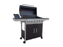 GRILL GAZOWY DEKRAFT ( NEVADA XXL 6+1 ) (12,6 +2,5 kW) ruszt żeliwny + pokrowiec