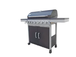 GRILL GAZOWY DEKRAFT ( NEVADA XXL 6+1 ) (12,6 +2,5 kW) - DE-G61 ruszt żeliwny + pokrowiec