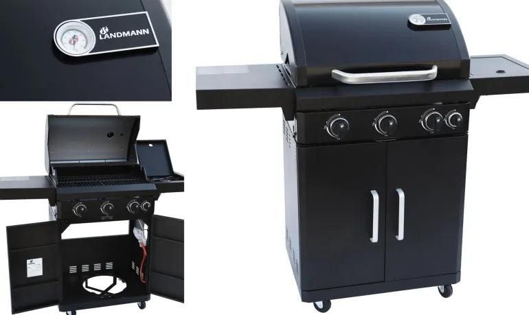 Grill Gazowy Nebraska 3 Pal. 19740 8.4kW Activa