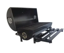 Grill Węglowy Activa Mastercook Beczka Ruszt Żeliwny 71x35cm 11260